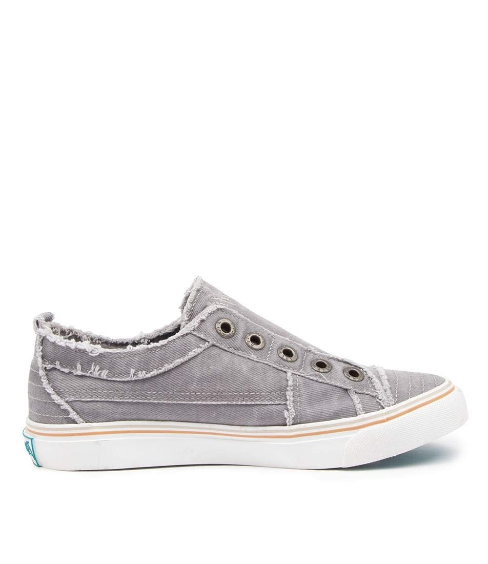 Blowfish Malibu Play - Women's Light Grey Hipster Smoked Twill Shoe Deals Outlet