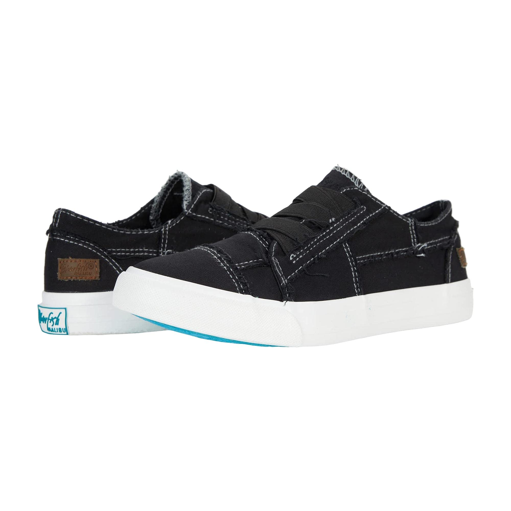 Blowfish Malibu Play - Women's Black Smoked Canvas Shoe Deals Outlet