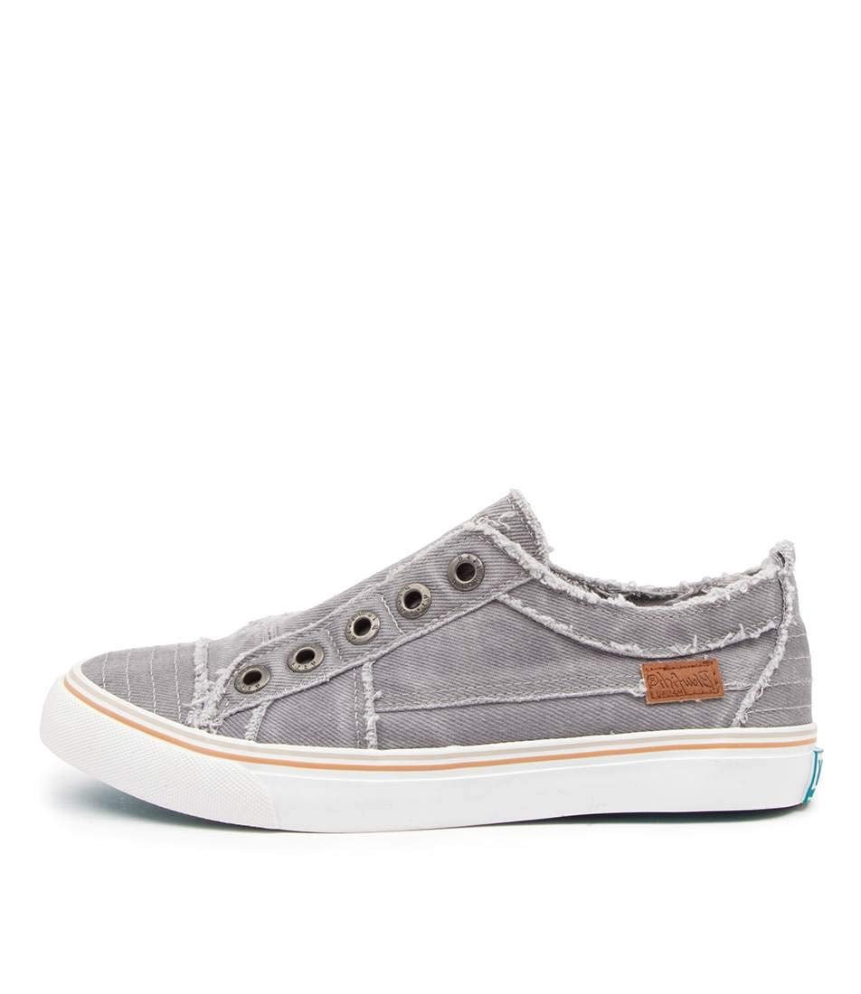 Blowfish Malibu Play - Women's Light Grey Hipster Smoked Twill Shoe Deals Outlet
