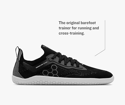 Vivobarefoot Primus Lite Knit - Men's Obsidian Shoe Deals Outlet