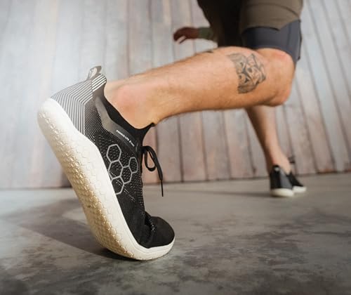 Vivobarefoot Primus Lite Knit - Men's Obsidian Shoe Deals Outlet