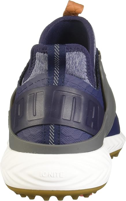 PUMA Ignite PWRAdapt Caged Disc Golf Shoes Peacoat / Silver 8.5 M 192340054727 Shoe Deals Outlet