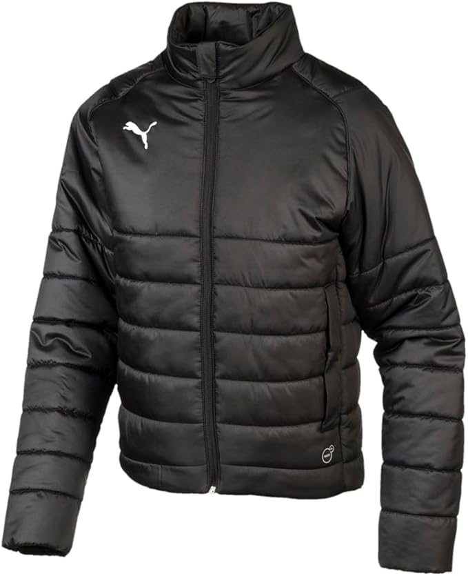 PUMA Liga Casuals Padded Jacket Black Large 191239561155 Shoe Deals Outlet