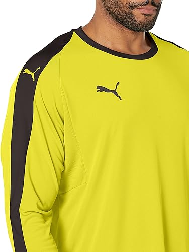 PUMA Liga Goalkeeper Jersey Yellow XXL 191239600953 Shoe Deals Outlet