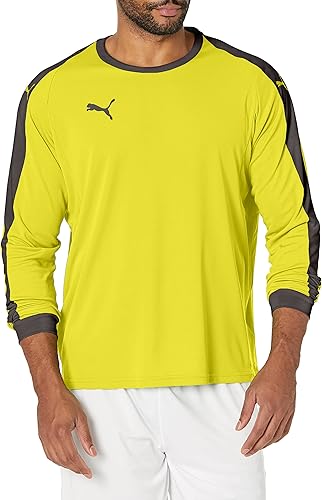 PUMA Liga Goalkeeper Jersey Yellow XXL 191239600953 Shoe Deals Outlet