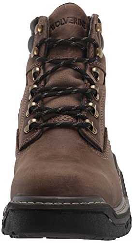 Wolverine Raider DuraShocks 6 - Inch Work Boot - Men's Grey Shoe Deals Outlet
