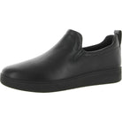 FitFlop Rally Leather Slip - on - Women's Black Shoe Deals Outlet