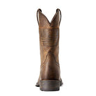 Ariat Rambler Patriot Cowboy Boots - Men's Distressed Brown Shoe Deals Outlet