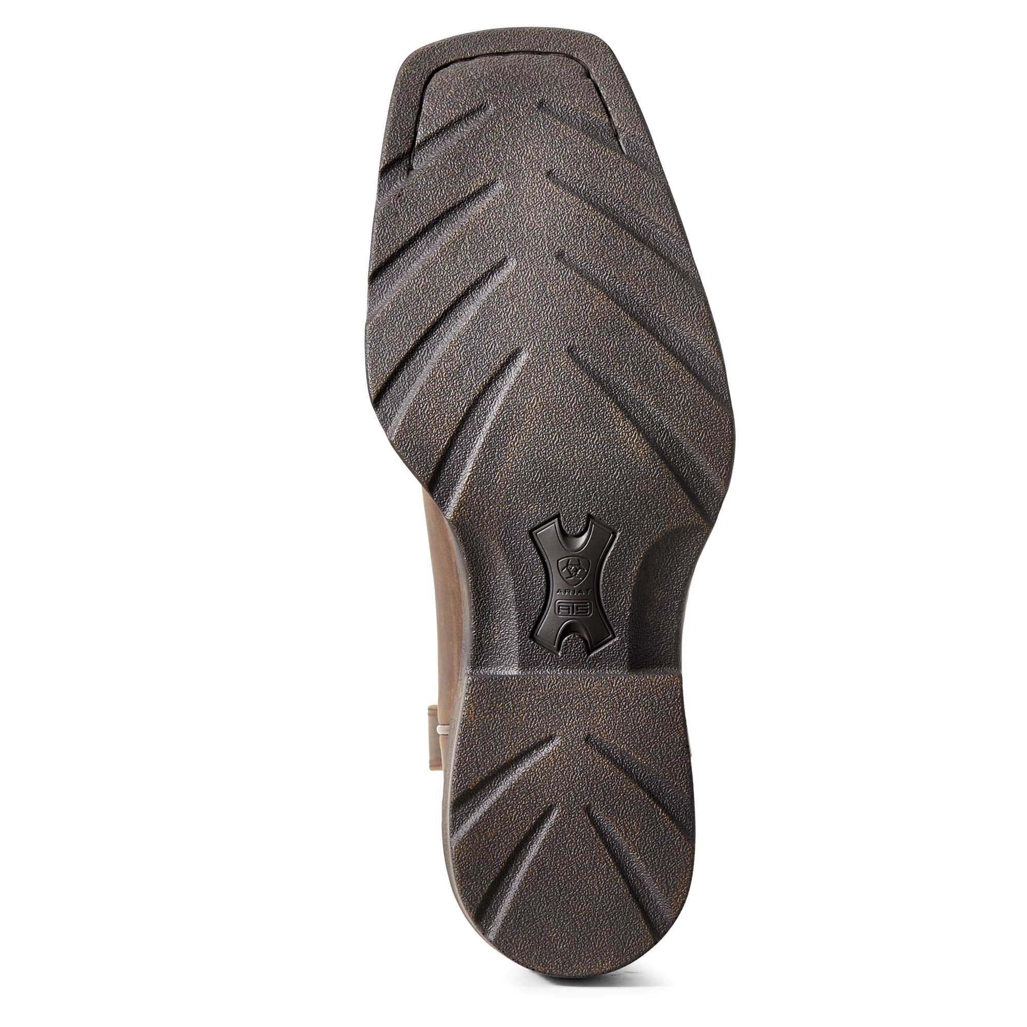 Ariat Rambler Patriot Cowboy Boots - Men's Distressed Brown Shoe Deals Outlet