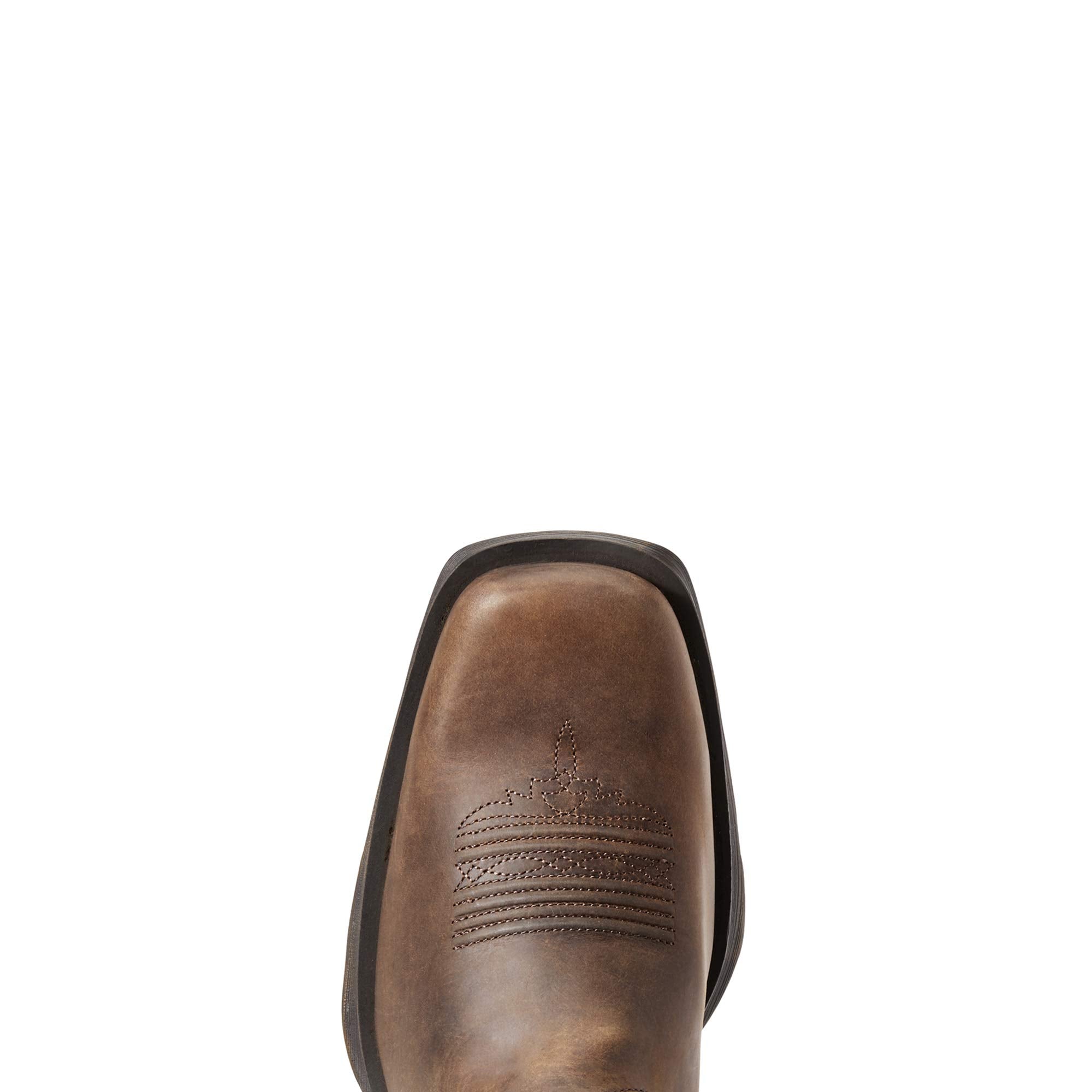 Ariat Rambler Patriot Cowboy Boots - Men's Distressed Brown Shoe Deals Outlet