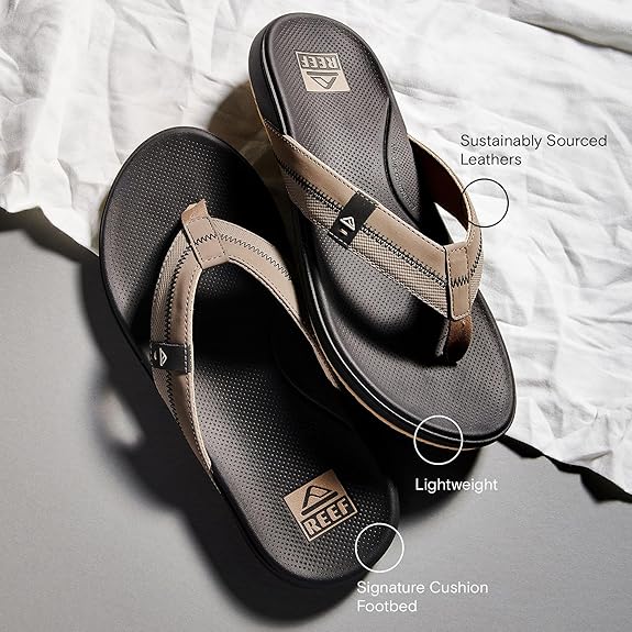 Reef Cushion Phantom 2.0 White / Charcoal 10 M 196985361820 Shoe Deals Outlet