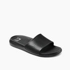 Reef Oasis Slide Black 9 M 0195333902401 Shoe Deals Outlet