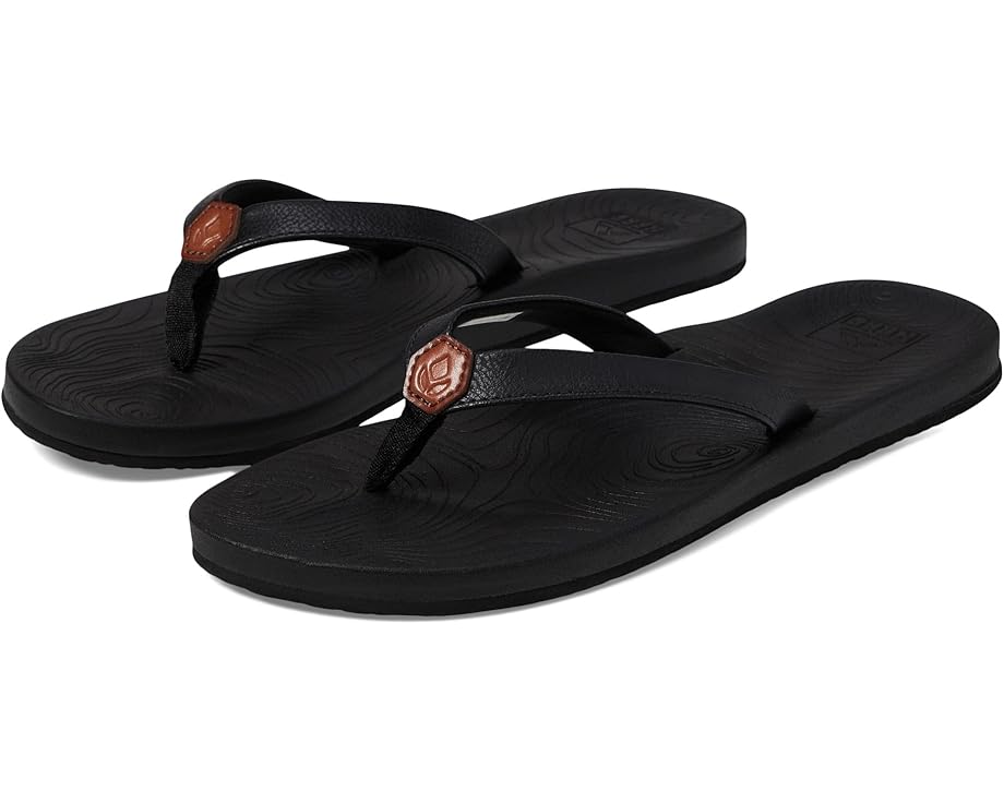 Reef Reef Zen Love Black / Black 9 M 888366747209 Shoe Deals Outlet