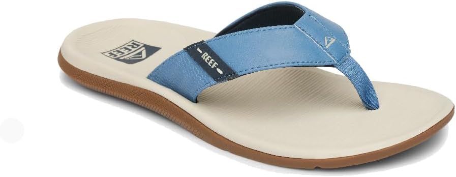 Reef Santa Ana Oat / Blue / Gum 10 M 196985494061 Shoe Deals Outlet