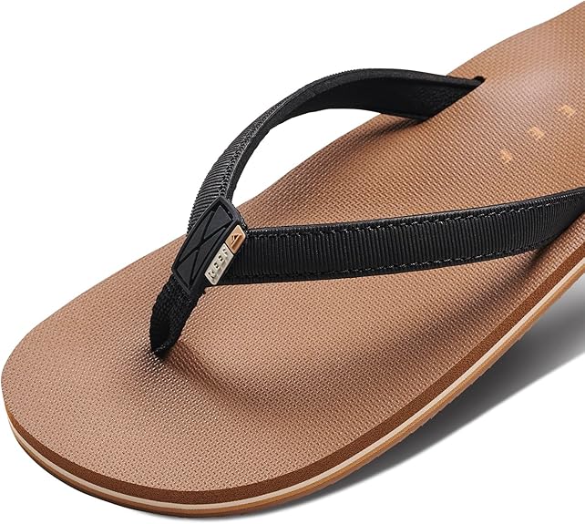 Reef Solana Black / Tan 10 M 196985346070 Shoe Deals Outlet