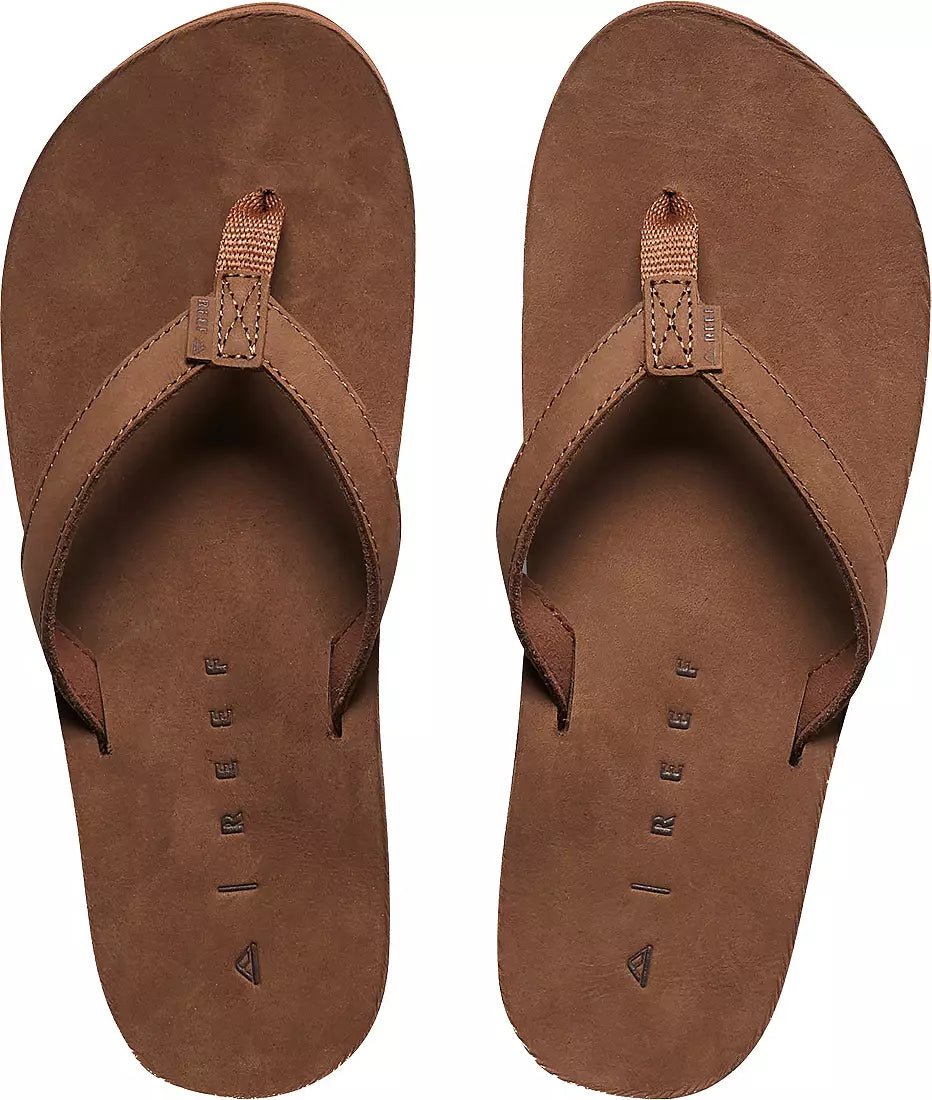 Reef Solana Leather Classic Brown 7 M 196985464019 Shoe Deals Outlet