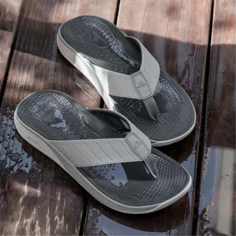 Reef The Deckhand Grey 12 M 196985308931 Shoe Deals Outlet