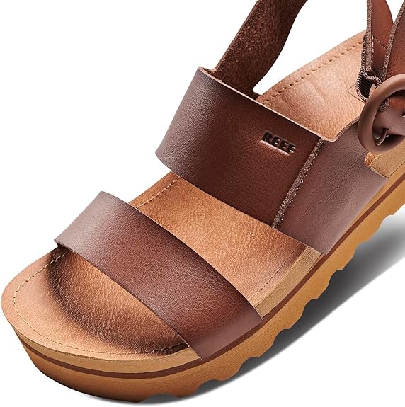 Reef Vista HI Buckle Sandals Espresso 9 M 196985346582 Shoe Deals Outlet