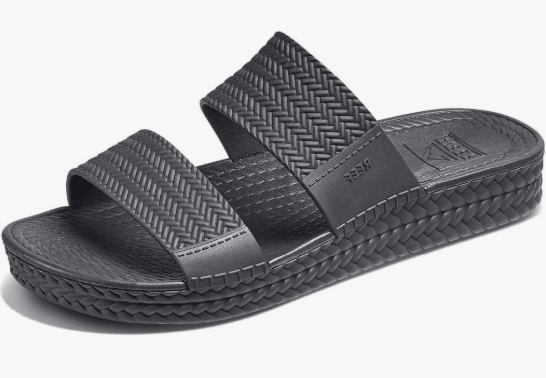 Reef Water Vista Slide Black 6 M 0195333813646 Shoe Deals Outlet