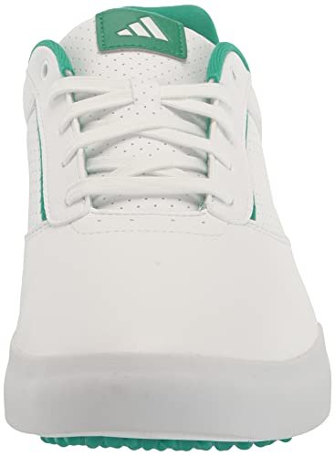 adidas Retrocross Spikeless Golf - Men's White/Green/Coral Shoe Deals Outlet