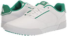 adidas Retrocross Spikeless Golf - Men's White/Green/Coral Shoe Deals Outlet