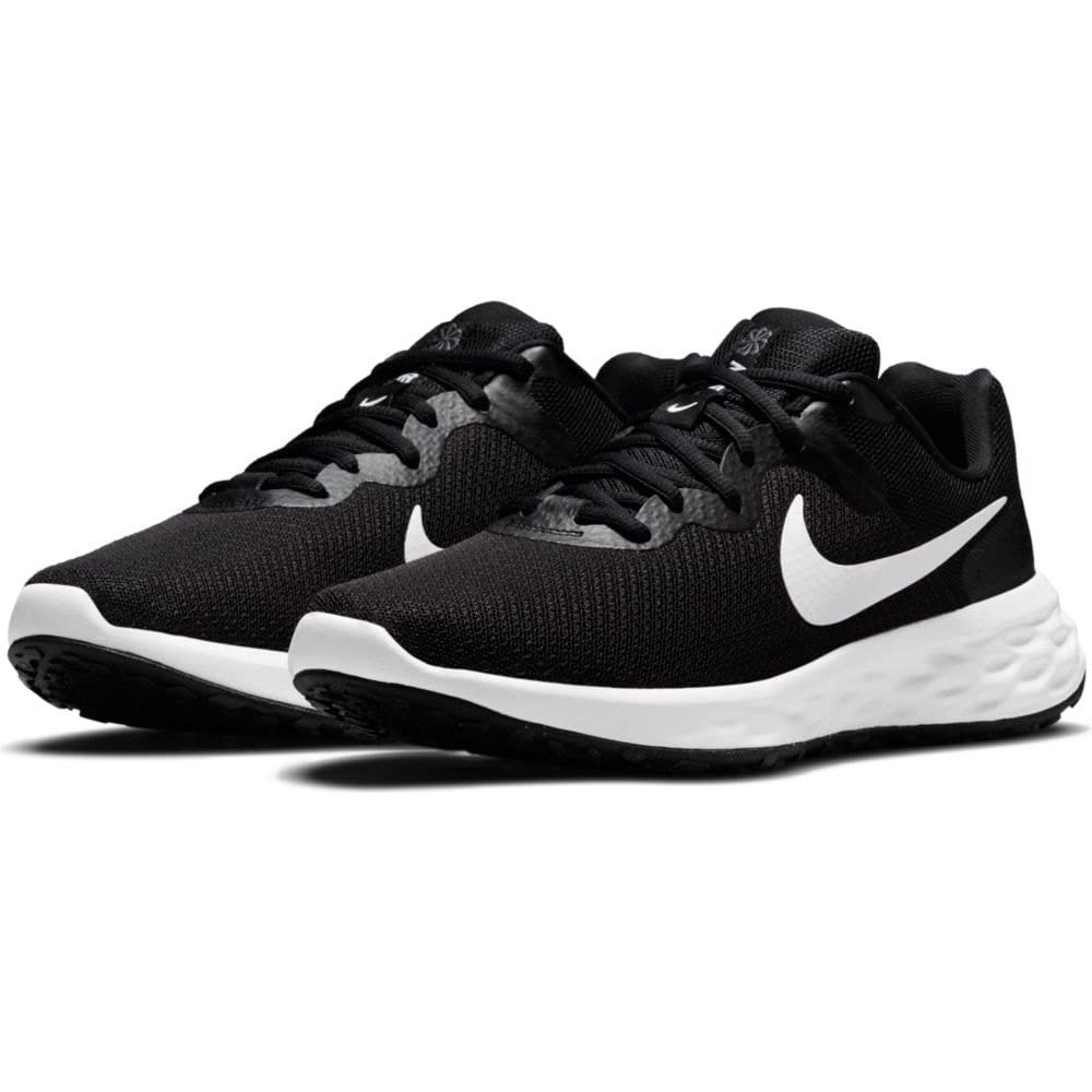 Nike Revolution 6 Next Nature - Men's Black White Black Iron Grey Shoe Deals Outlet