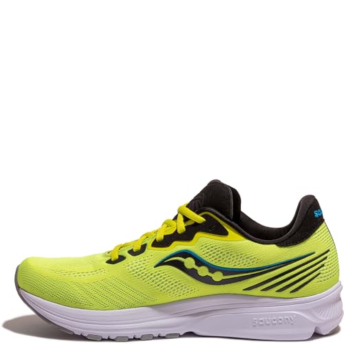 Saucony Ride 14 - Men's Citrus/Black Shoe Deals Outlet