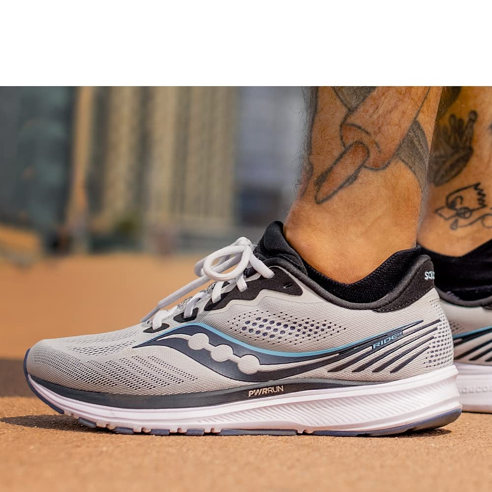 Saucony Ride 14 - Men's Vizi/Scarlet Shoe Deals Outlet