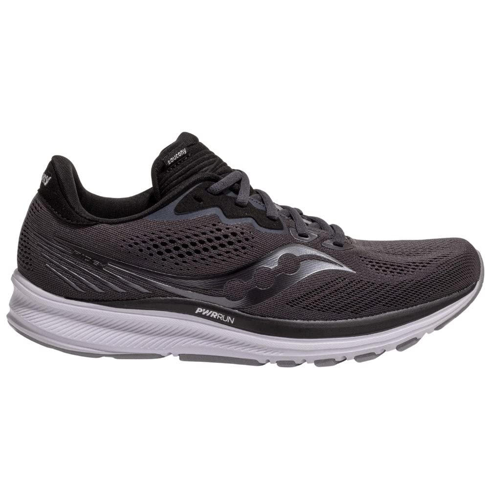 Saucony Ride 14 - Men's Charcoal/Black Shoe Deals Outlet