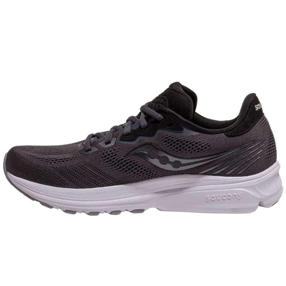 Saucony Ride 14 - Men's Charcoal/Black Shoe Deals Outlet