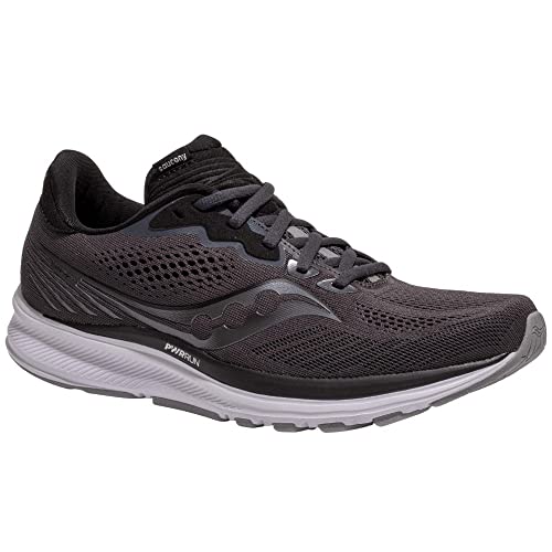 Saucony Ride 14 - Men's Charcoal/Black Shoe Deals Outlet