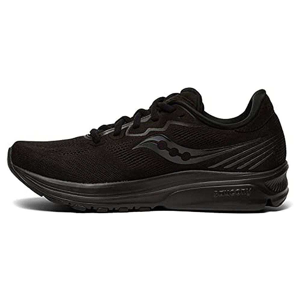 Saucony Ride 14 - Men's Black/Black/Black Shoe Deals Outlet