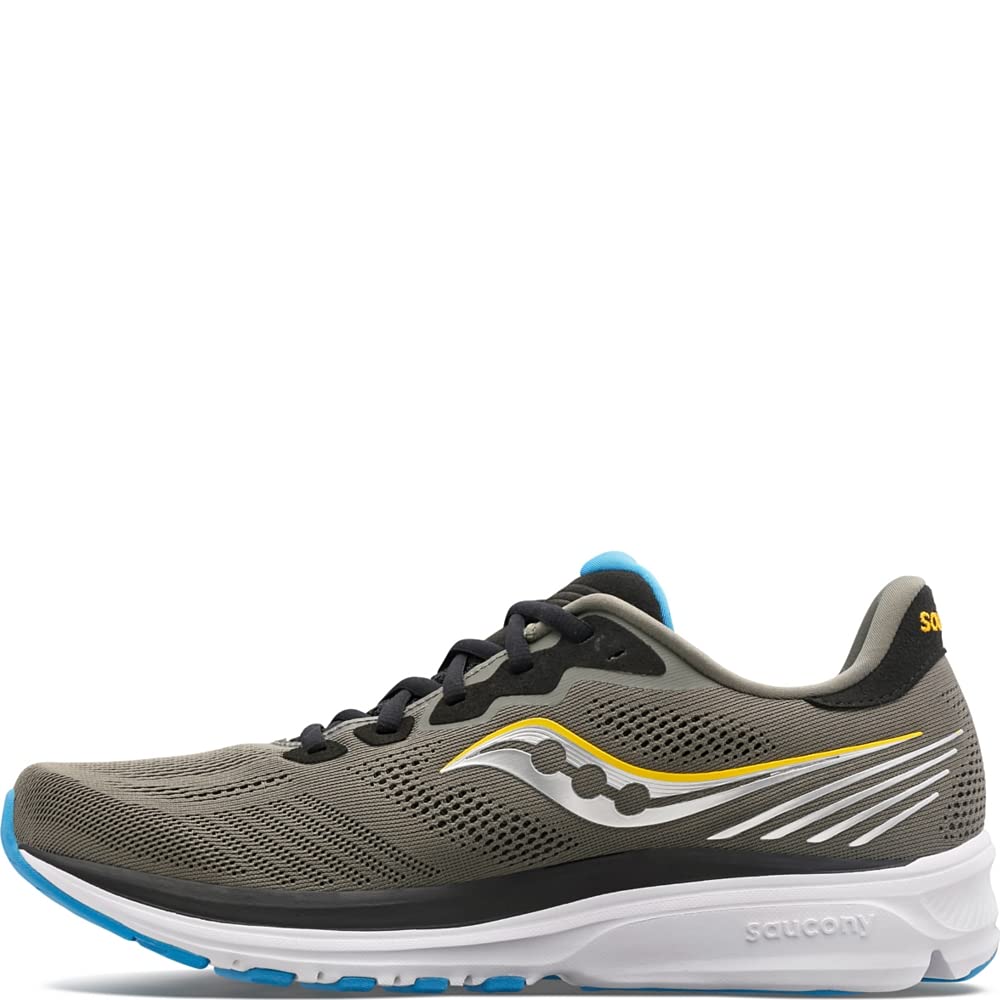 Saucony Ride 14 - Men's Rockface/Topaz Shoe Deals Outlet