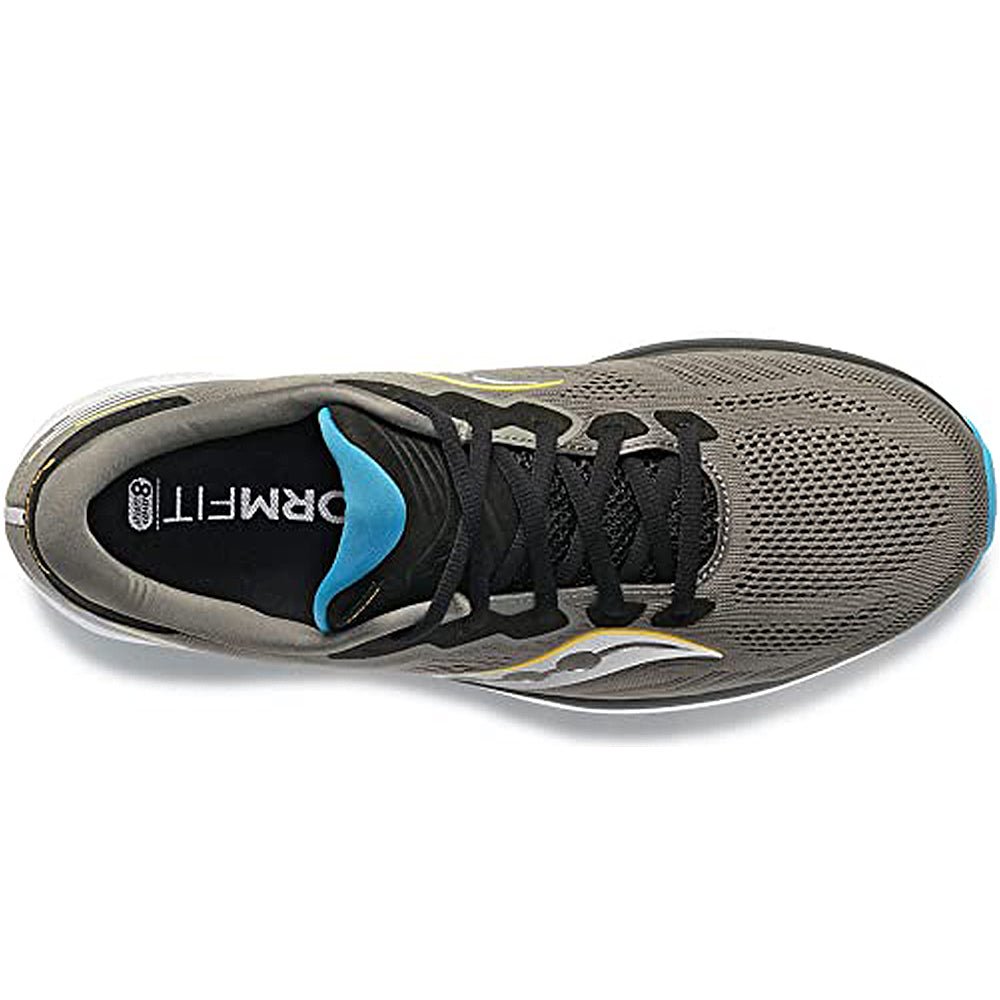 Saucony Ride 14 Running Shoe - Men's Rockface/Topaz Shoe Deals Outlet