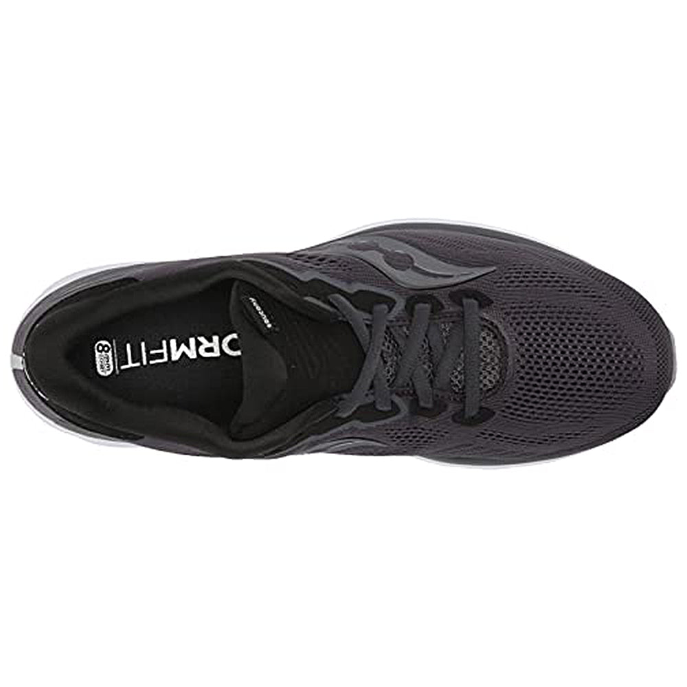 Saucony Ride 14 Running Shoe - Men's Charcoal/Black Shoe Deals Outlet