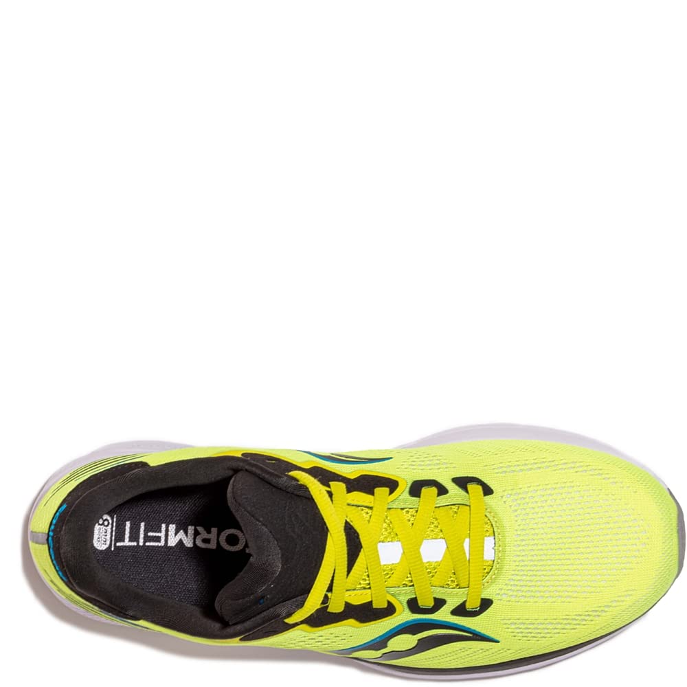Saucony Ride 14 Running Shoe - Men's Citrus/Black Shoe Deals Outlet