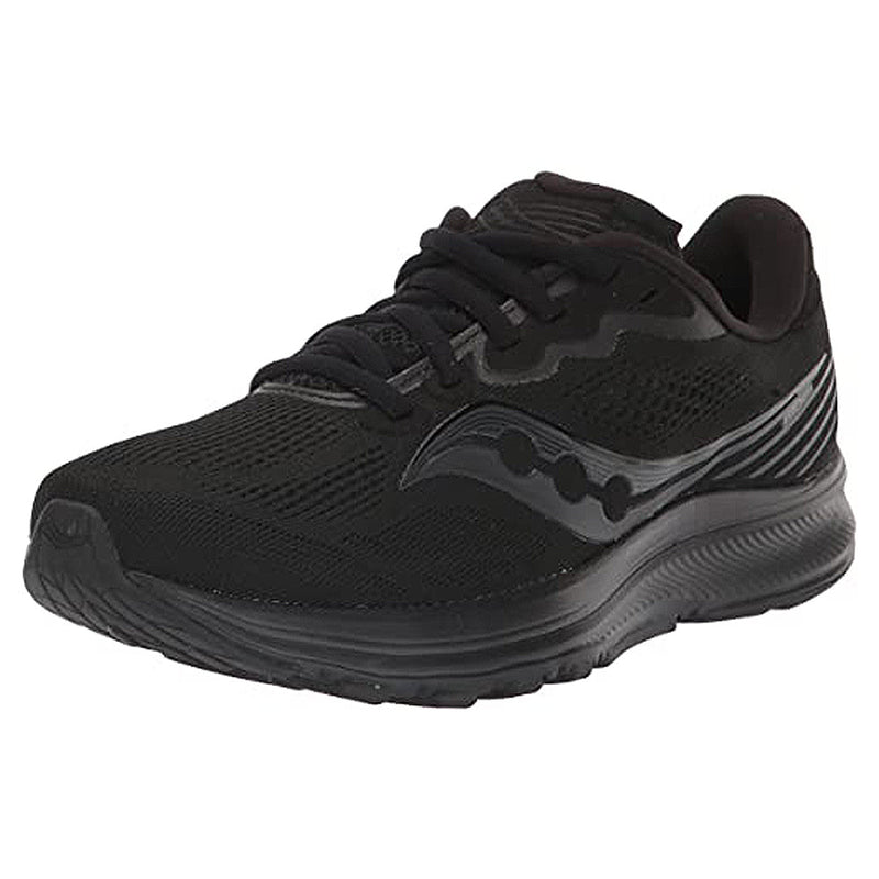 Saucony Ride 14 Running Shoe - Women's Black/Black/Black Shoe Deals Outlet