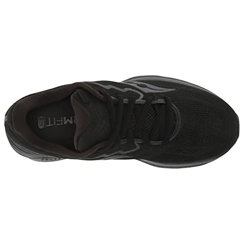 Saucony Ride 14 Running Shoe - Women's Black/Black/Black Shoe Deals Outlet