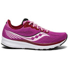 Saucony Ride 14 Running Shoe - Women's Razzle/Fairytale Shoe Deals Outlet