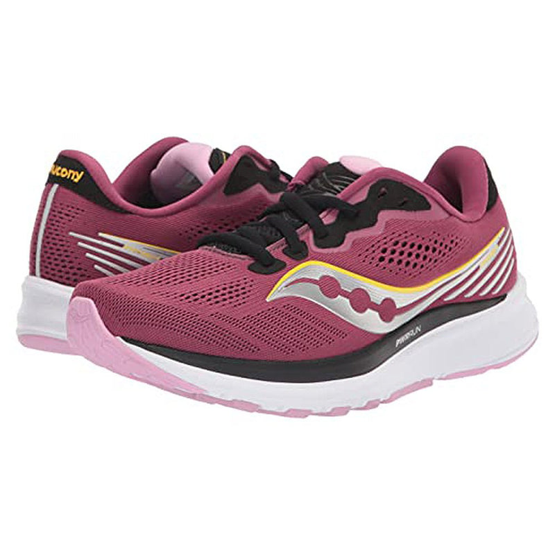 Saucony Ride 14 Running Shoe - Women's Quartz/Vizigold Shoe Deals Outlet