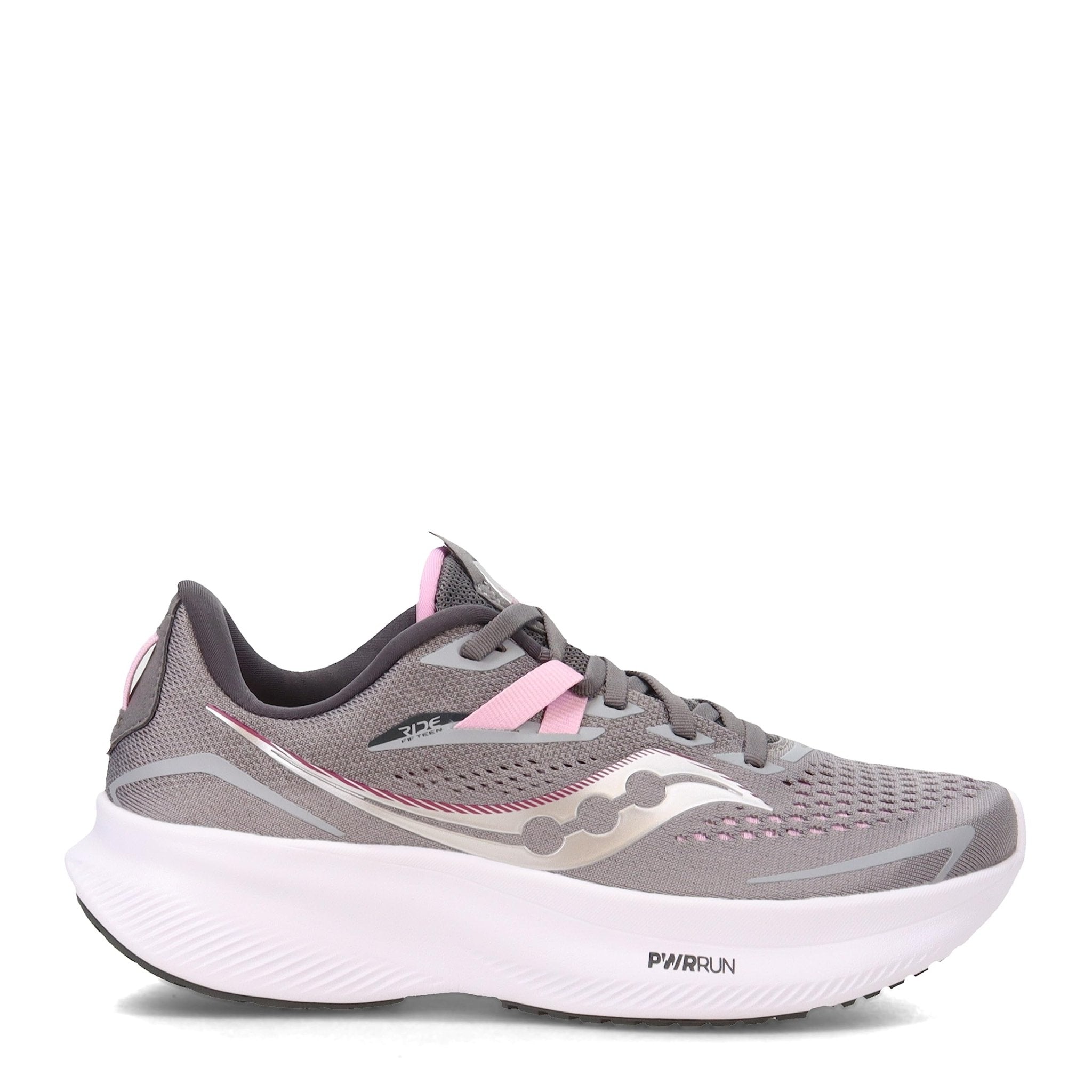 Saucony Ride 15 - Women's Alloy/Quartz Shoe Deals Outlet