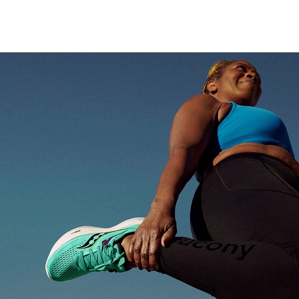 Saucony Ride 15 - Women's Cool Mint/Acid Shoe Deals Outlet