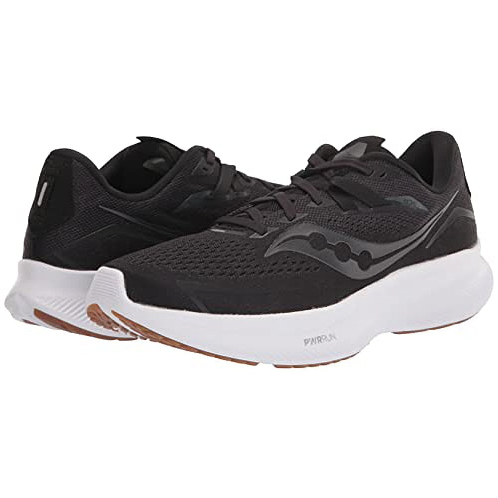 Saucony Ride 15 - Women's Black/Gum Shoe Deals Outlet