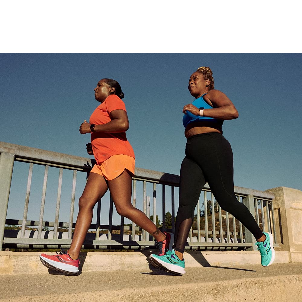 Saucony Ride 15 - Women's Cool Mint/Acid Shoe Deals Outlet