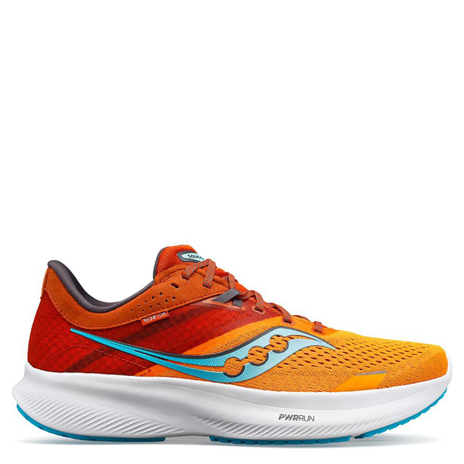 Saucony Ride 16 - Men's Marigold/Lava Shoe Deals Outlet