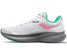 Saucony Ride 16 - Women's White/Gravel Shoe Deals Outlet