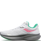 Saucony Ride 16 - Women's White/Gravel Shoe Deals Outlet