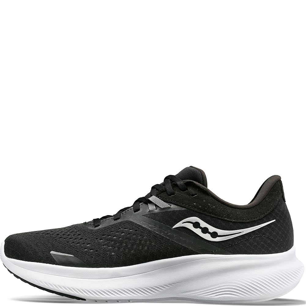Saucony Ride 16 - Women's Black/White Shoe Deals Outlet