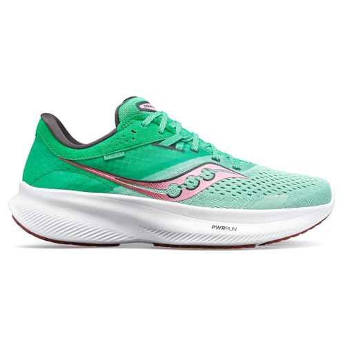 Saucony Ride 16 - Women's Sprig/Peony Shoe Deals Outlet