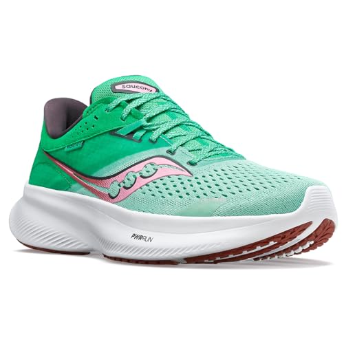Saucony Ride 16 - Women's Sprig/Peony Shoe Deals Outlet